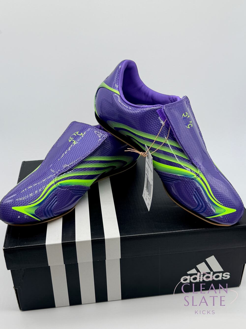 Adidas Taekwondo F50 Purple Rush Lucid Lemon Women's 8.5 NIB